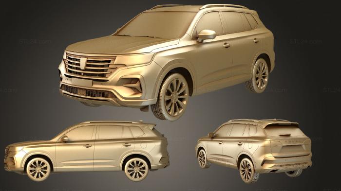Vehicles (Roewe RX5 Max 2019, CARS_3343) 3D models for cnc